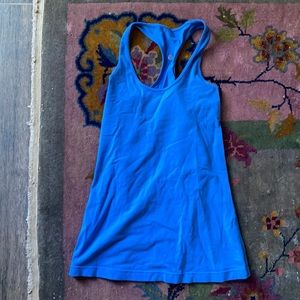 LuluLemon Blue Racerback Tank